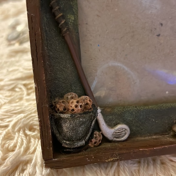 Vintage 3D Golf Picture Frame Golf Club - Picture 3 of 6